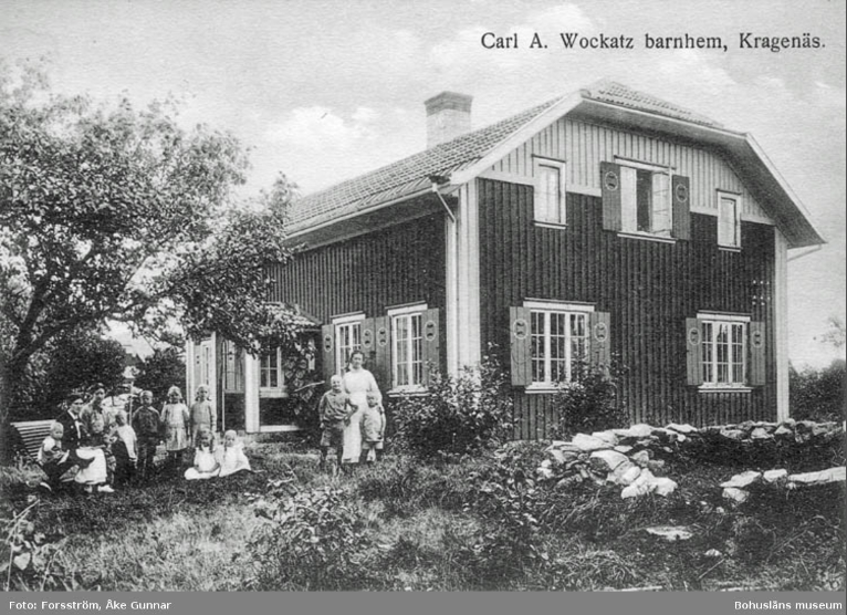 Wockatz barnhem Kragenäs. Källa: digitaltmuseum.se