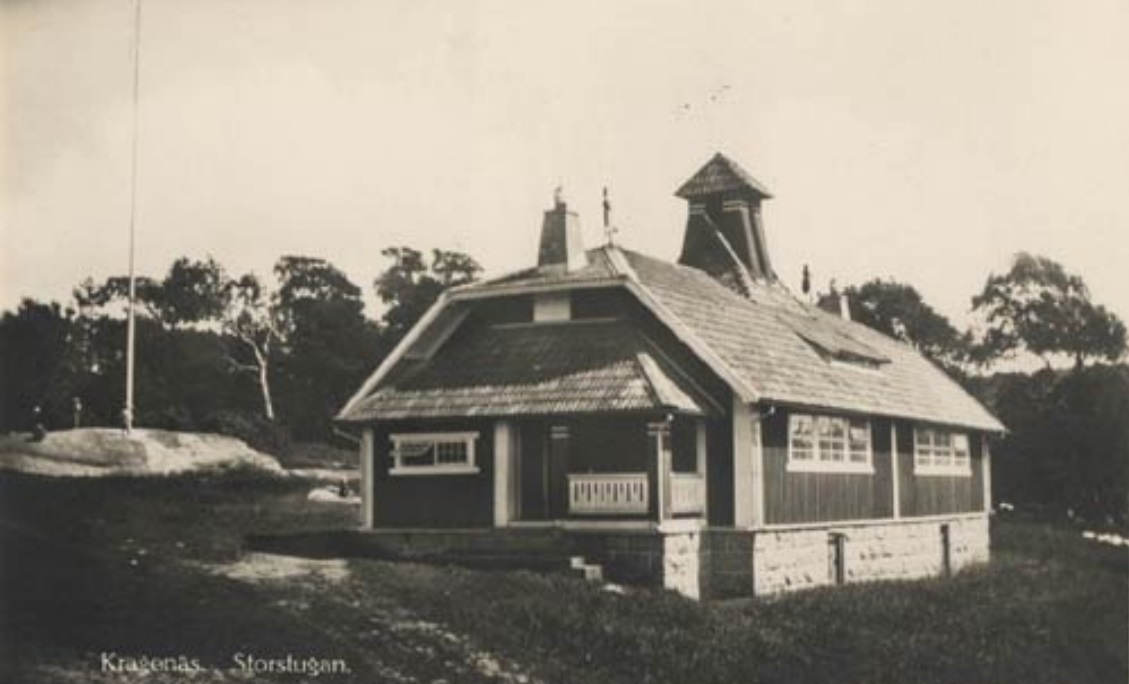 Storstugan 1922. Källa: digitaltmuseum.se